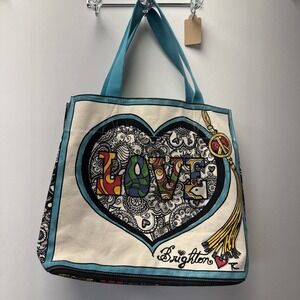 brighton love tote canvas